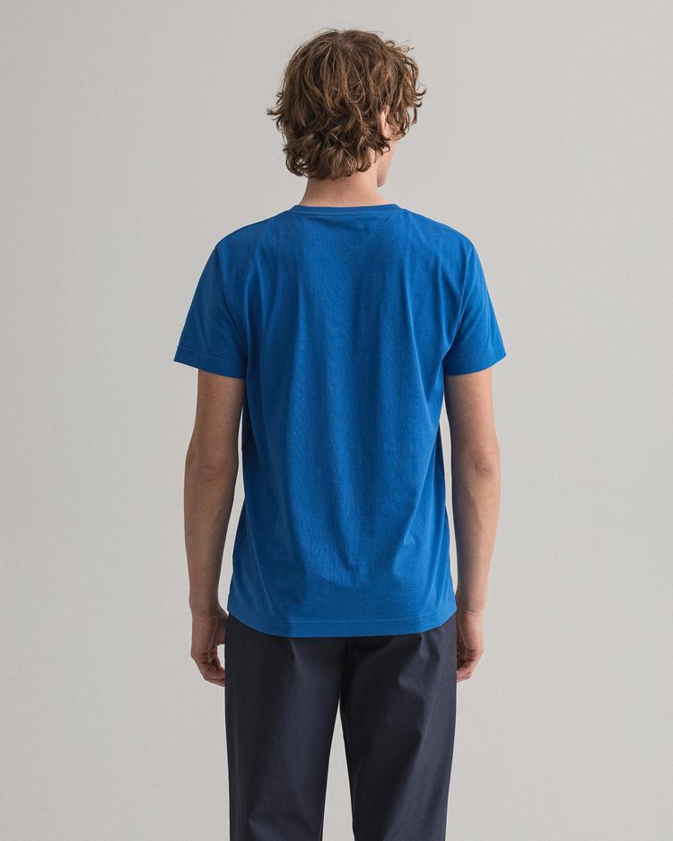 Gant Erkek Mavi T-Shirt_3