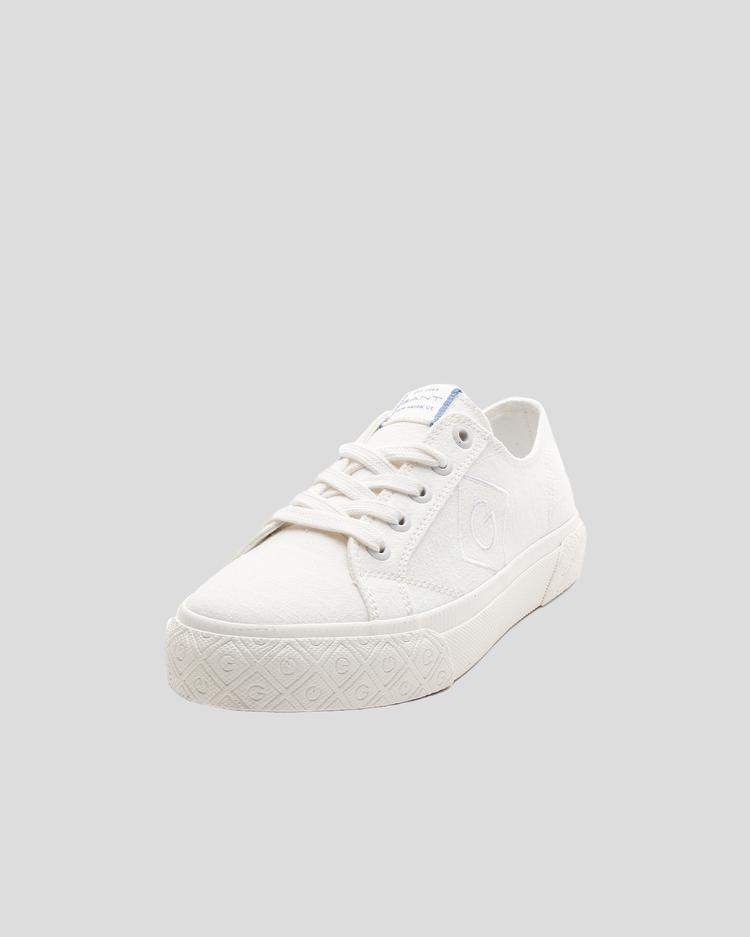 Gant Kadın Beyaz Kanvas Sneaker