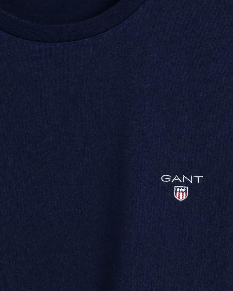 GANT Erkek Lacivert Regular Fit T-Shirt_29