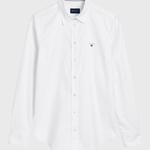 GANT Kadın Beyaz Slim Fit Stretch Oxford Gömlek