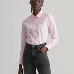 GANT Kadın Açık Pembe Slim Fit Stretch Oxford Gömlek