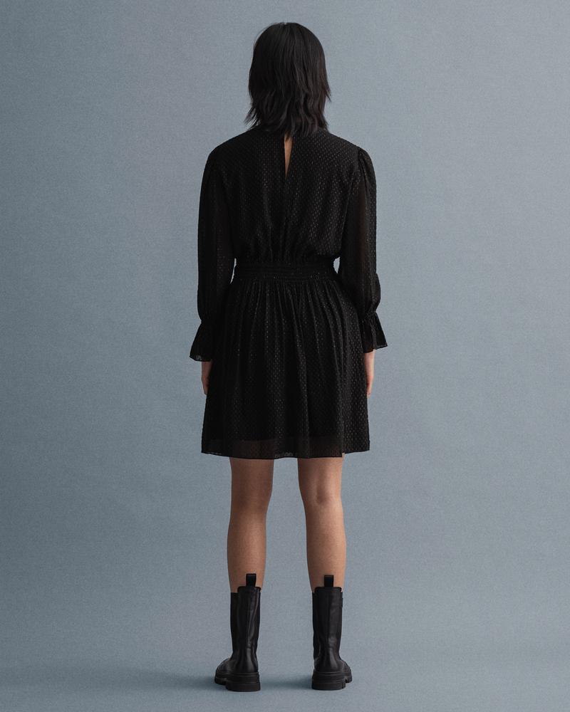 GANT Kadın Siyah Regular Fit Elbise