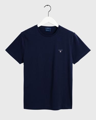 GANT Erkek Lacivert Regular Fit T-Shirt_17
