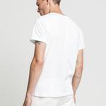 Gant Erkek Beyaz Regular Fit T-shirt