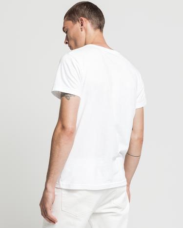 GANT Erkek Beyaz Regular Fit T-Shirt_1