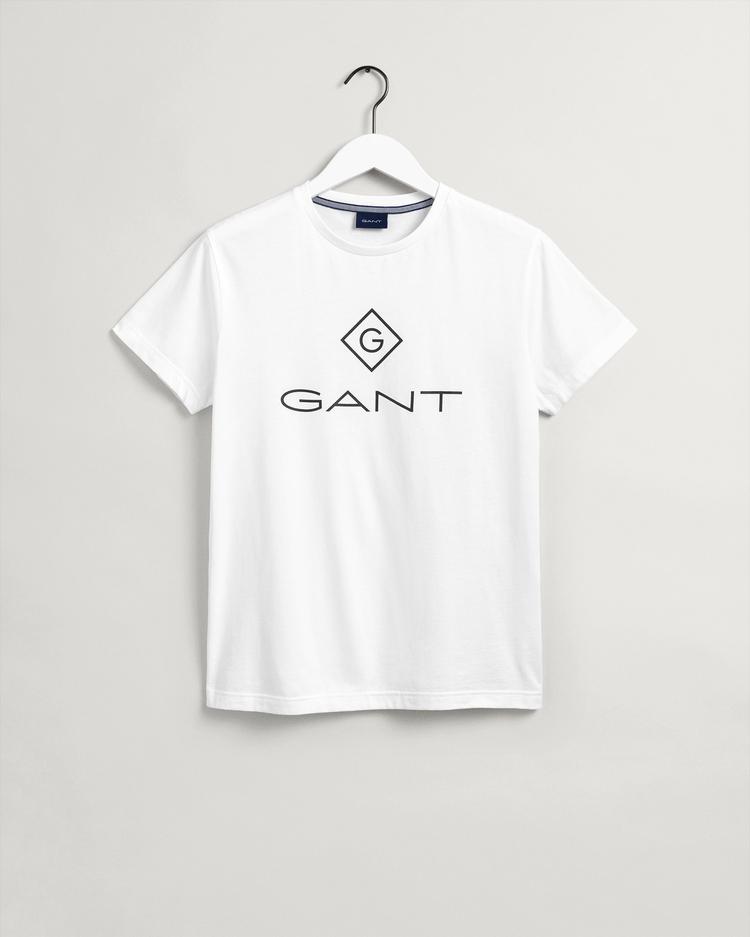 Gant Erkek Beyaz T-Shirt_5