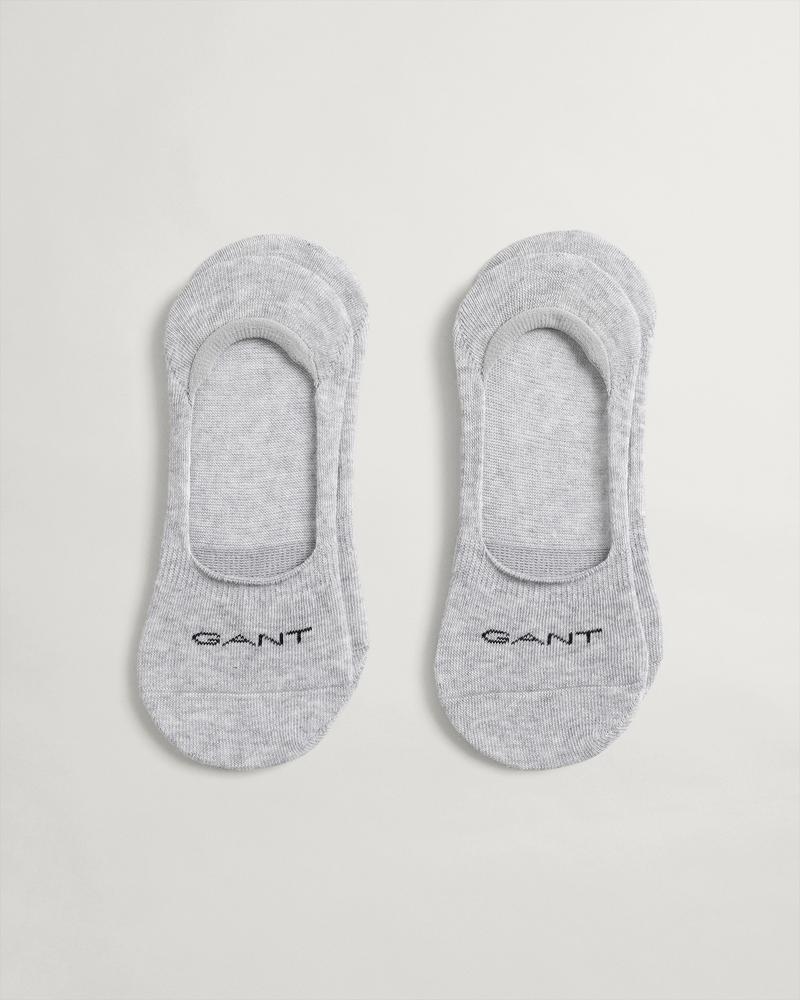 Gant Kadın Gri Logolu 2'li Çorap
