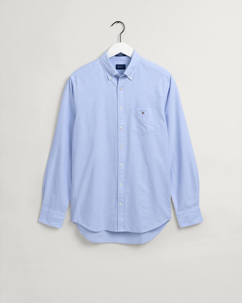Gant Erkek Mavi Regular Fit Oxford Gömlek