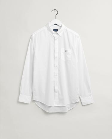 GANT Erkek Beyaz Regular Fit Gömlek_1