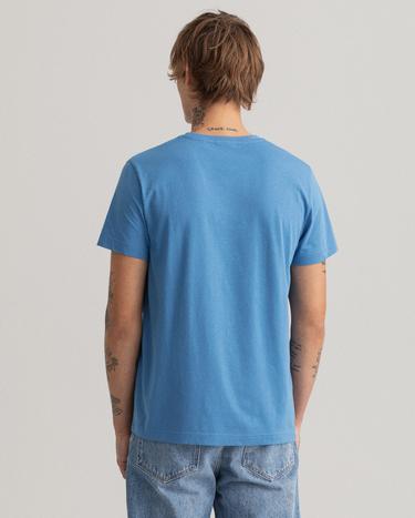 GANT Erkek Mavi T-Shirt_2