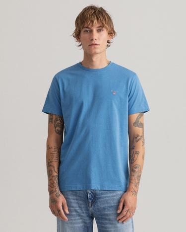 GANT Erkek Mavi T-Shirt_0