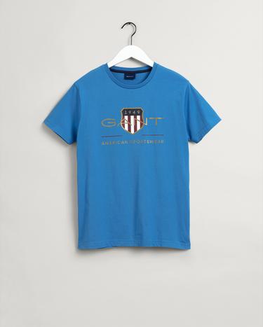 Gant Erkek Mavi T-Shirt_4
