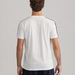 Gant Erkek Beyaz Regular Fit Logolu T-shirt