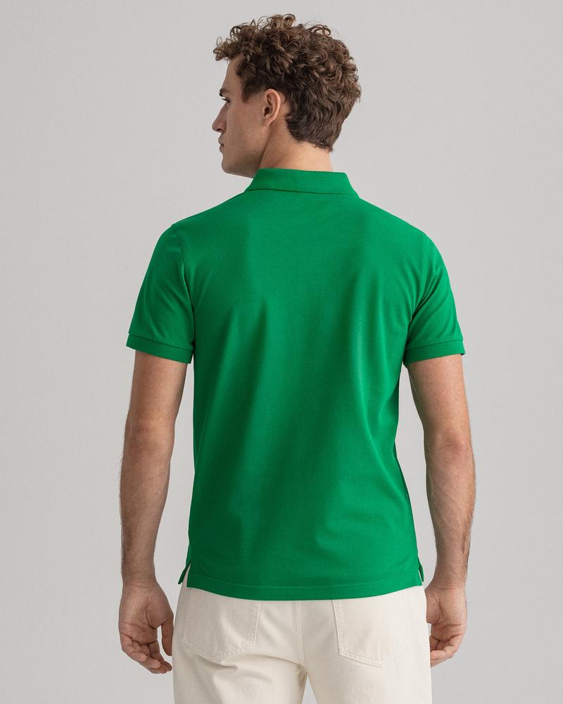 Gant Erkek Yeşil Regular Fit Polo